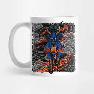 chinese dragon horse Mug